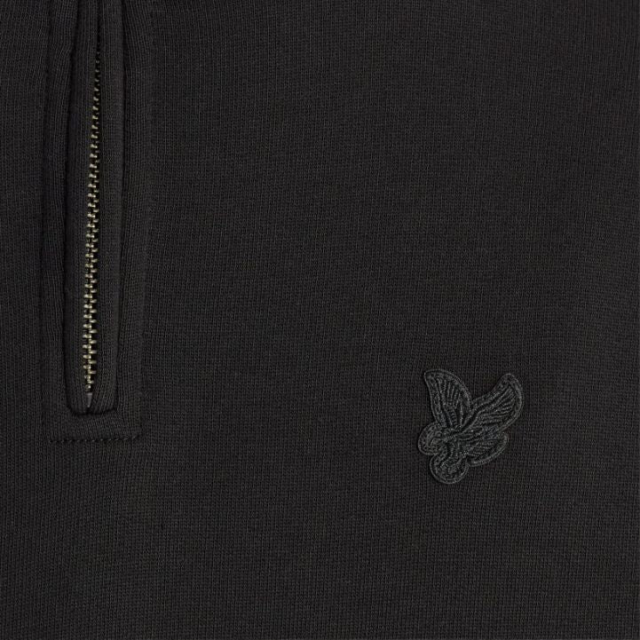 Lyle & Scott Superfine Quarter Zip Sweater Sort