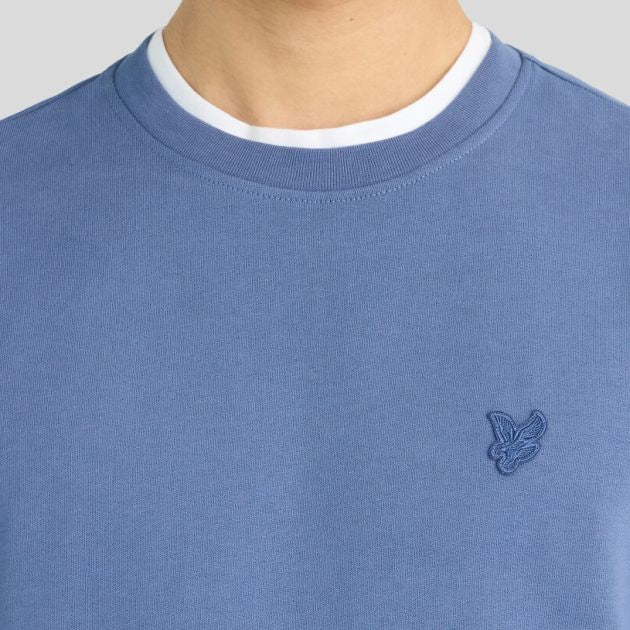 Lyle & Scott Superfine Sweater Blå