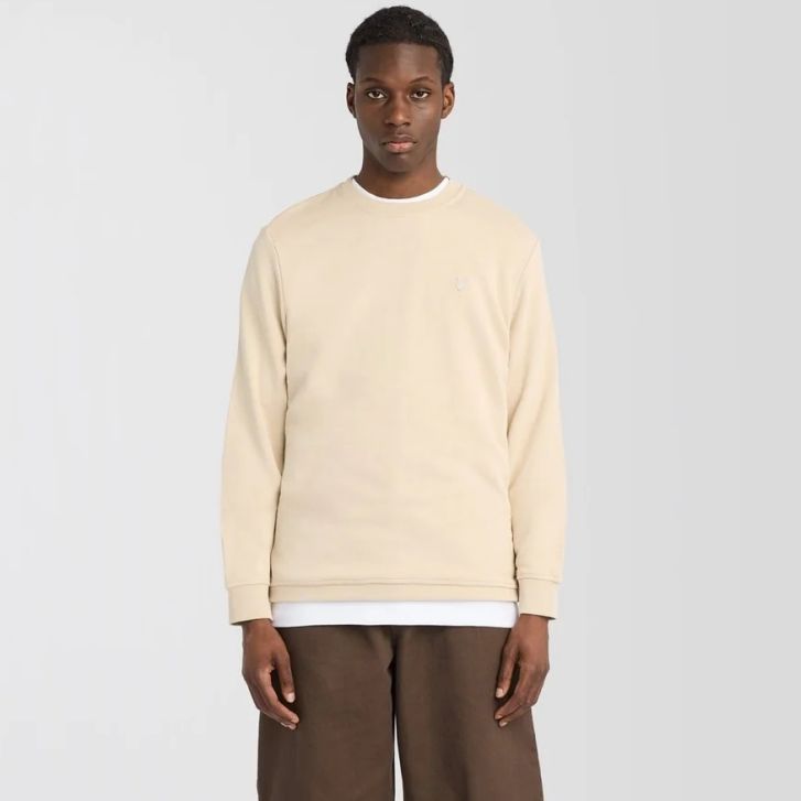 Lyle & Scott Superfine Sweater Lys grå