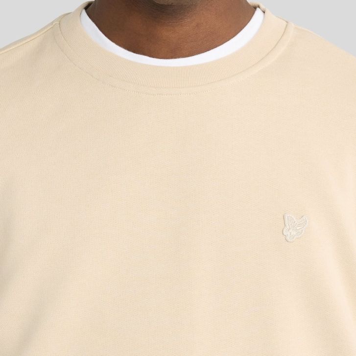 Lyle & Scott Superfine Sweater Lys grå