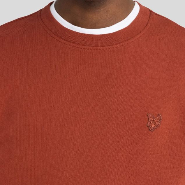 Lyle & Scott Superfine Sweater Rød