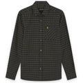 Lyle & Scott Tartan Flannel Skjorte Sort