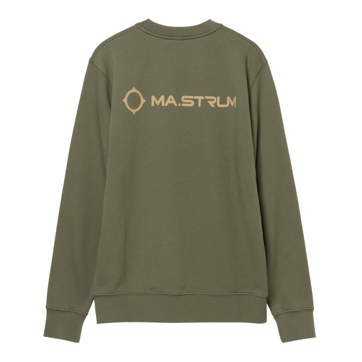 Ma.Strum Aster Back Print Sweater Mørkegrøn