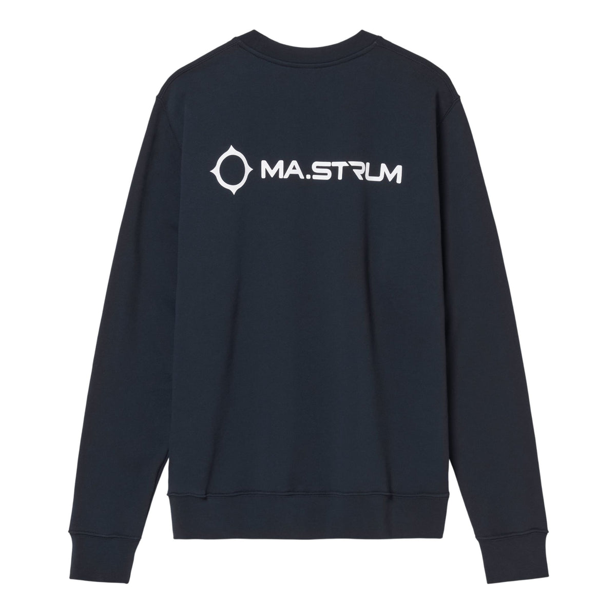 Ma.Strum Aster Back Print Sweatshirt Navy
