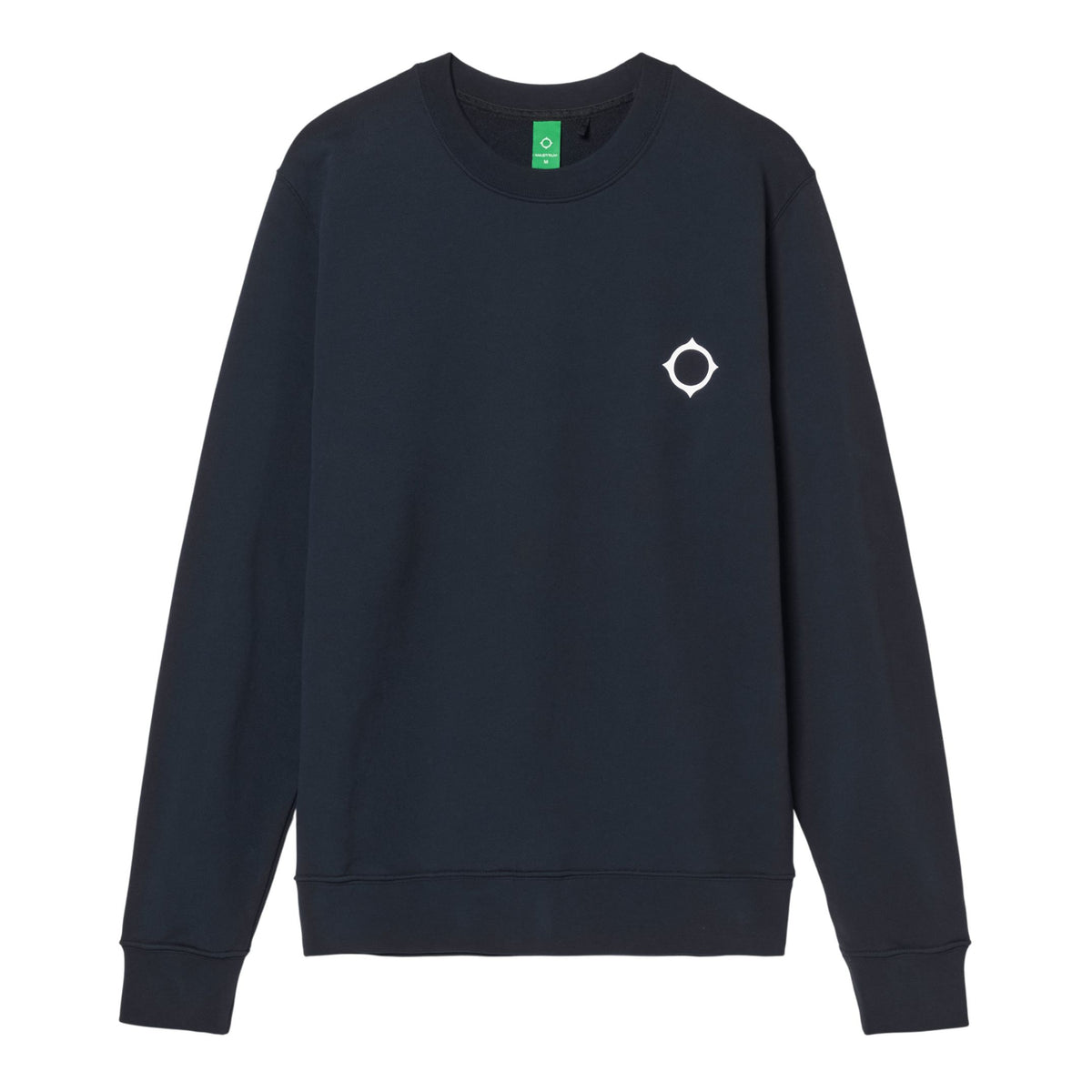 Ma.Strum Aster Back Print Sweatshirt Navy