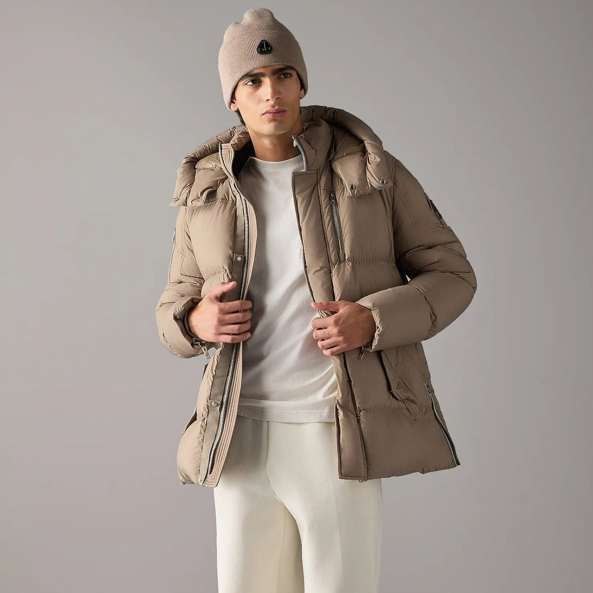 Moose Knuckles Everest 3Q Puffer Beige