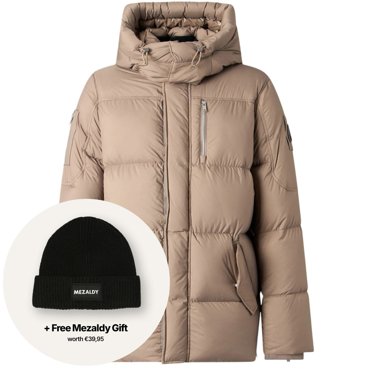 Moose Knuckles Everest 3Q Puffer Beige