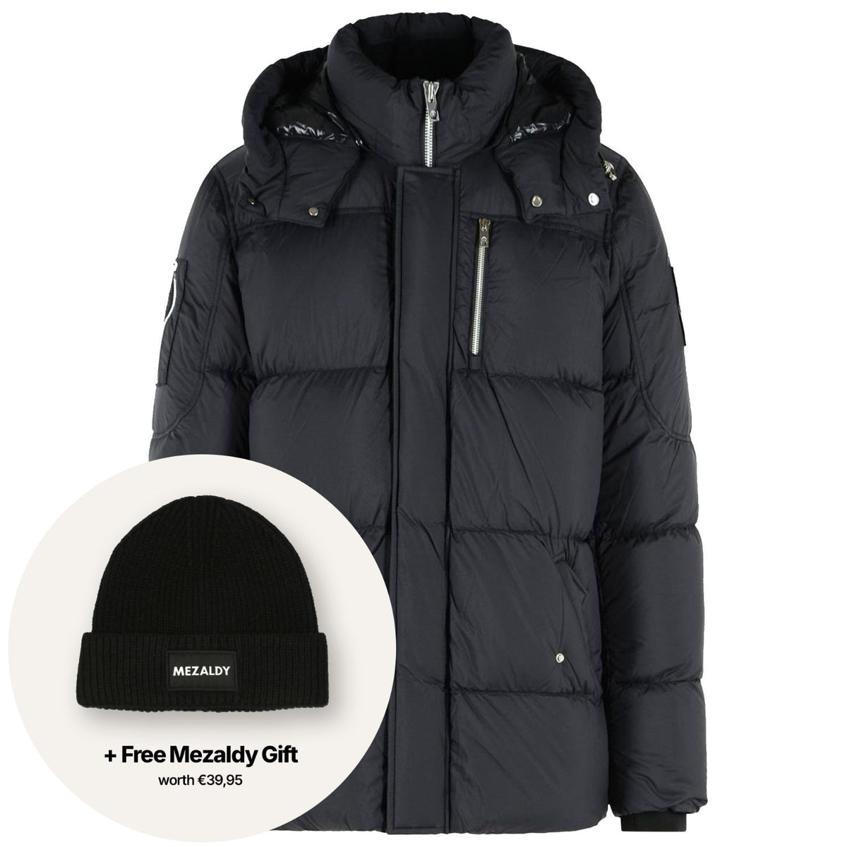 Moose Knuckles Everest 3Q Puffer Sort