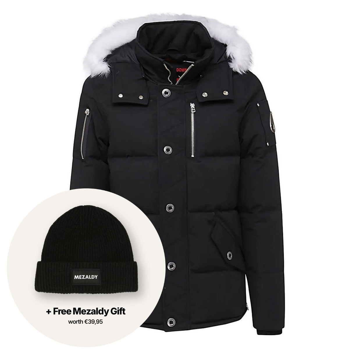 Moose Knuckles Original 3Q Jakke Sort