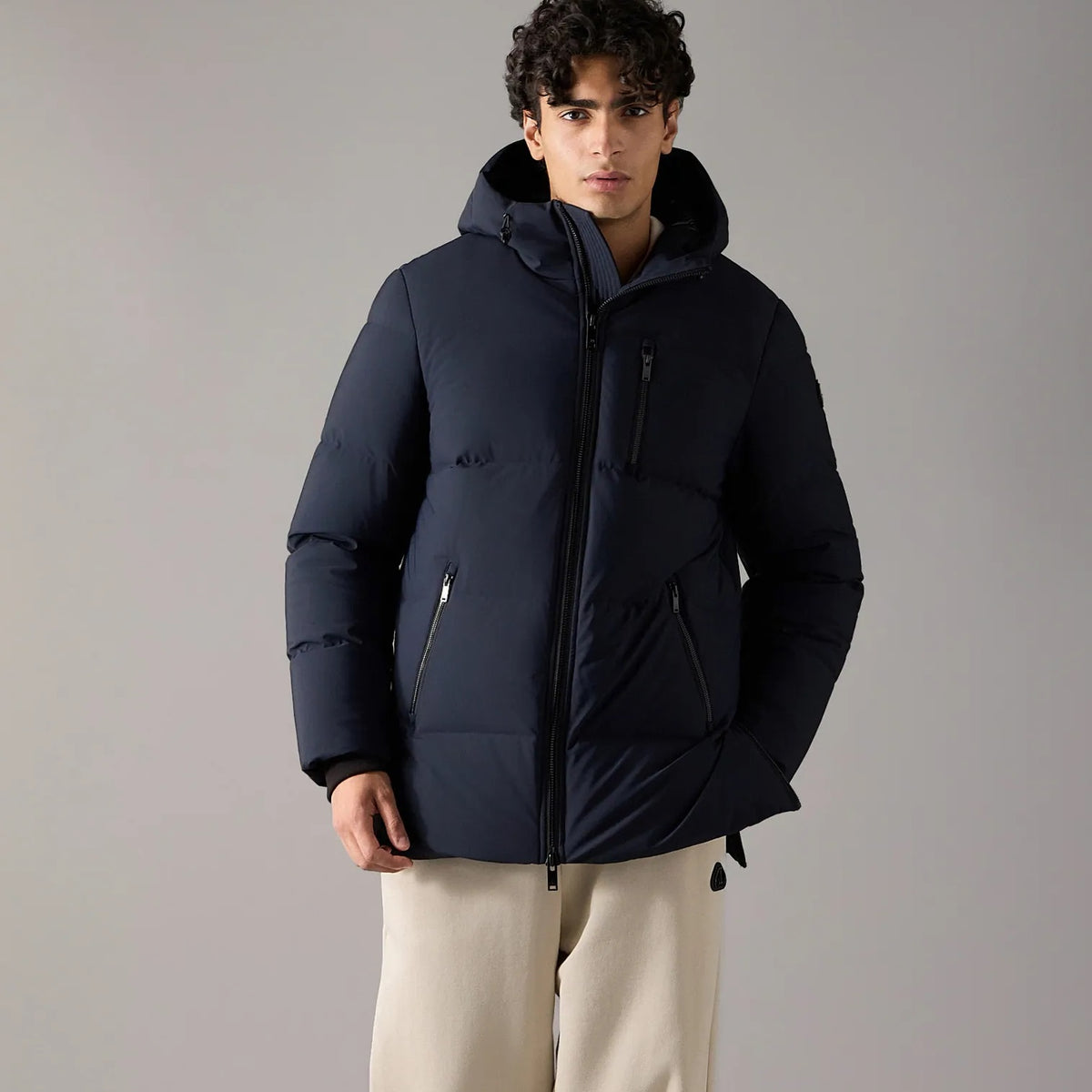 Moose Knuckles Soho 3Q Jakke Marineblå