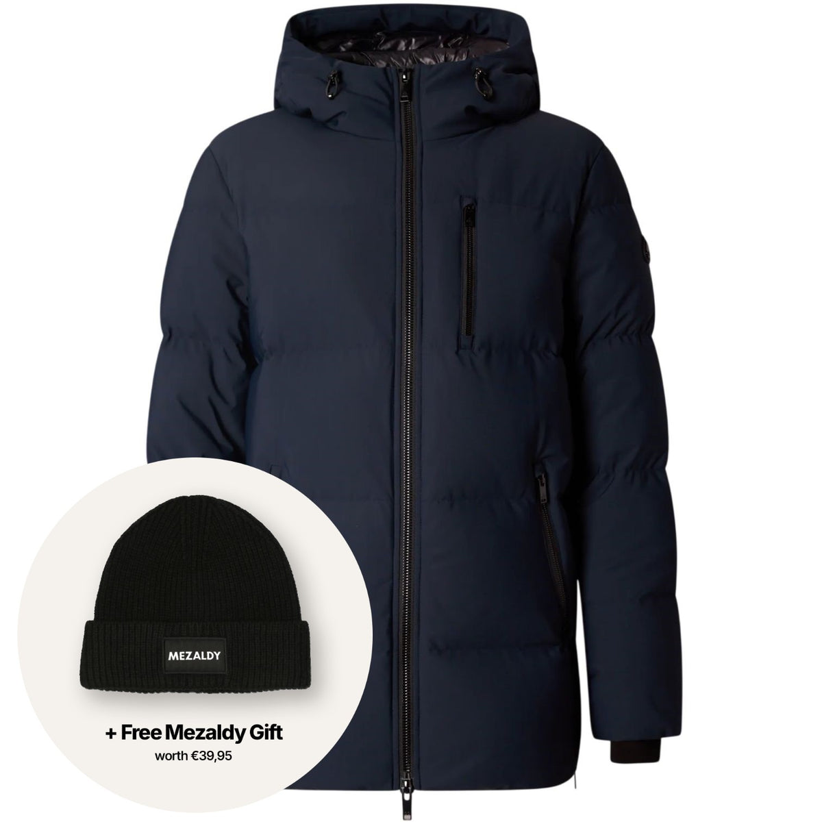 Moose Knuckles Soho 3Q Jakke Marineblå