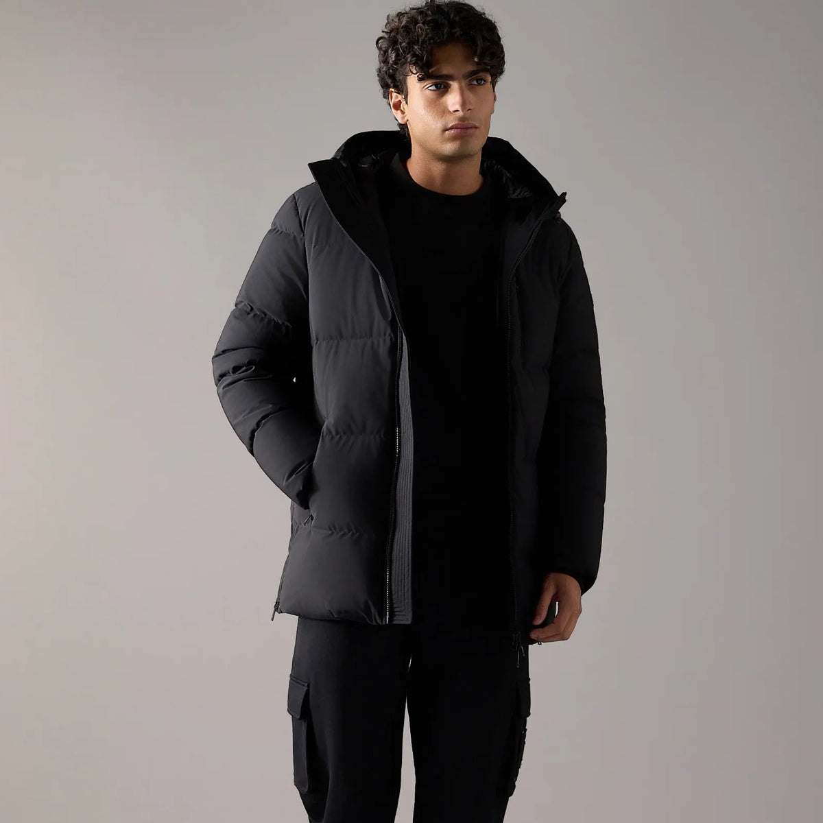 Moose Knuckles Soho 3Q Jakke Sort