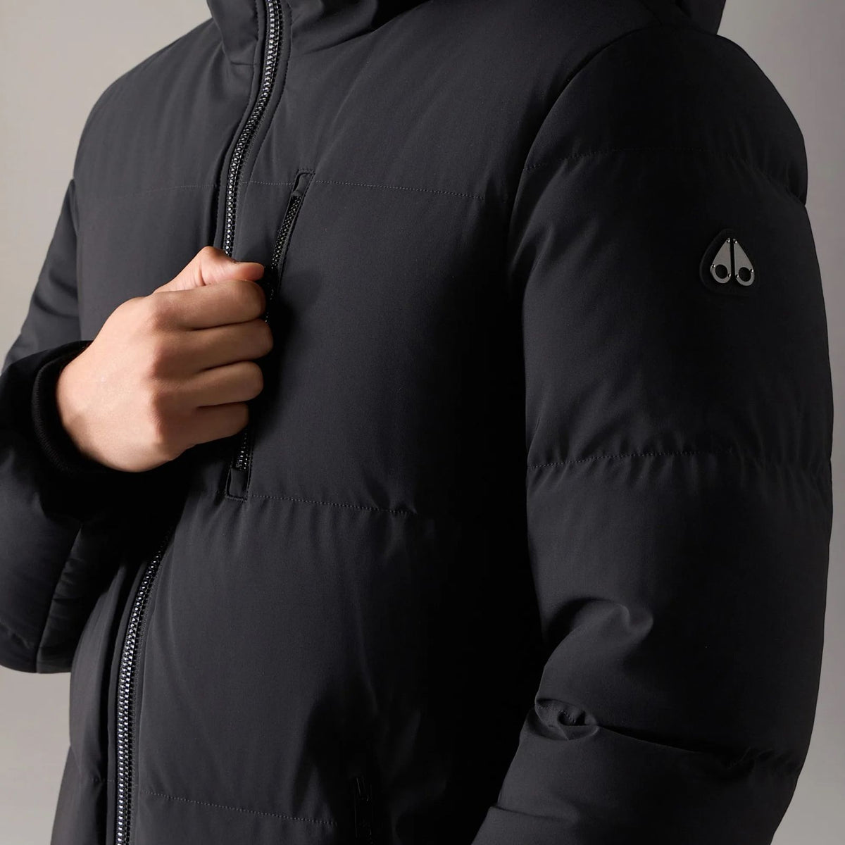 Moose Knuckles Soho 3Q Jakke Sort