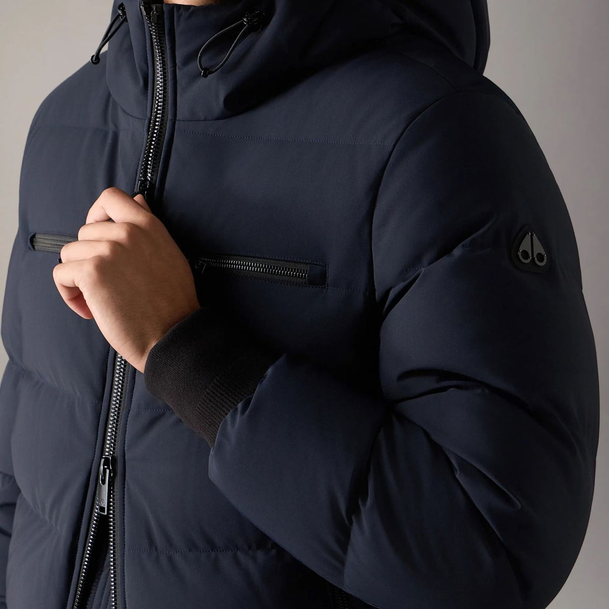 Moose Knuckles Soho Bomberjakke Navy