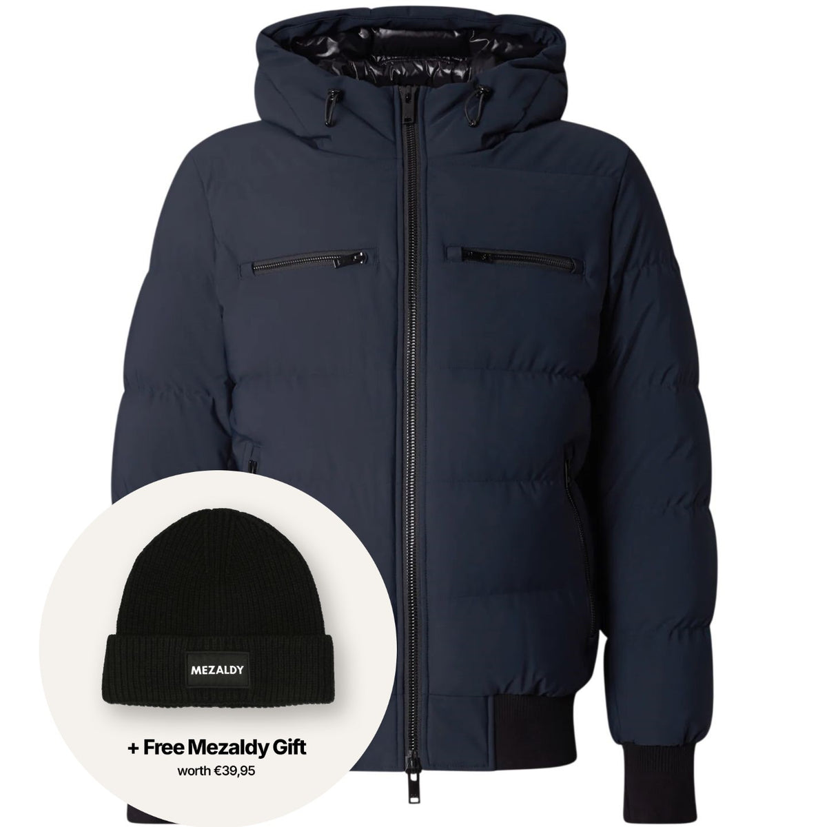 Moose Knuckles Soho Bomberjakke Navy
