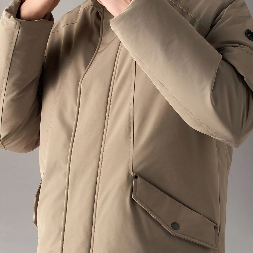 Moose Knuckles West-Ed 3Q dunjakke beige