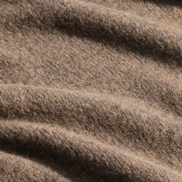 NN.07 Lee Sweater i uldblanding Brun