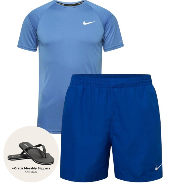 Nike Essential Hydroguard sommersæt blå