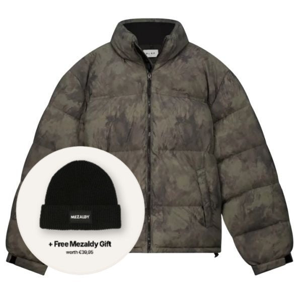 Olaf 2-Tone Puffer Mørkegrøn