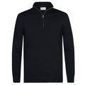 Profuomo Luxury Half Zip Sweater Navy