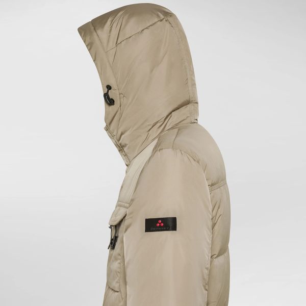 Peuterey Aiptek Pels-parka Beige
