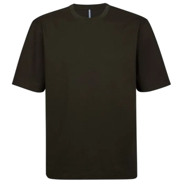 Profuomo Oversized T-shirt Donker Bruin