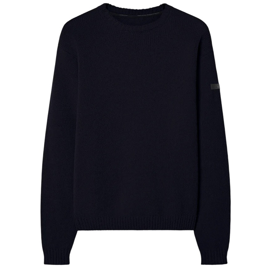 Roberto Ricci Designs Cinematt rundstrikket sweater navy