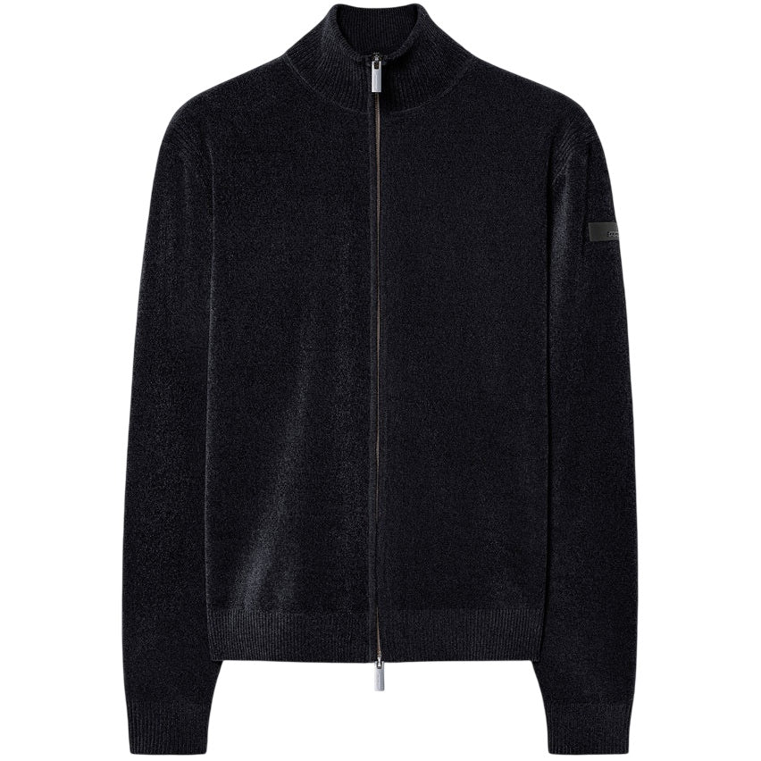 Roberto Ricci Designs Velvet Knit Vest Mørkeblå