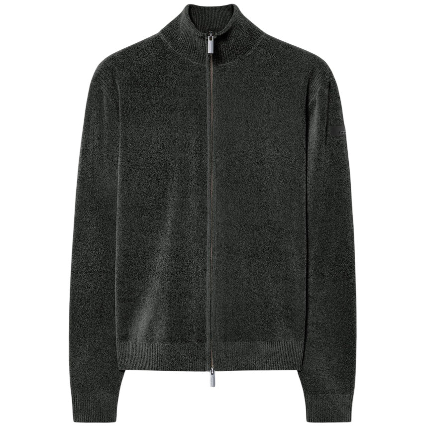 Roberto Ricci Designs Velvet Knit Vest Mørkegrøn