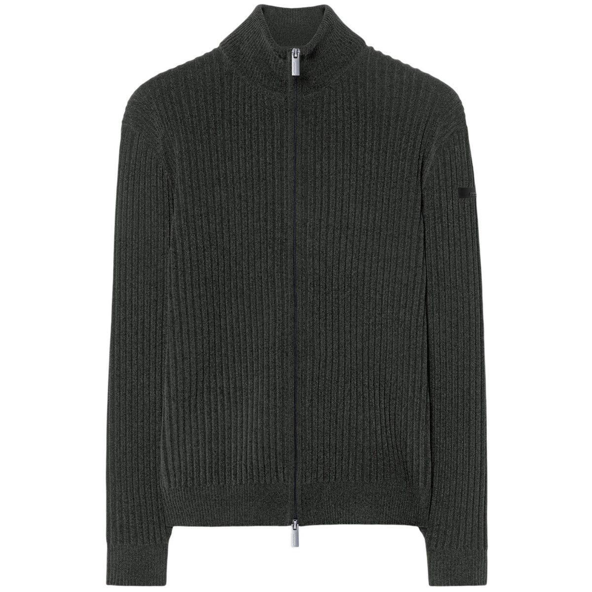 Roberto Ricci Designs Velvet Rave Strikket Vest Mørkegrøn