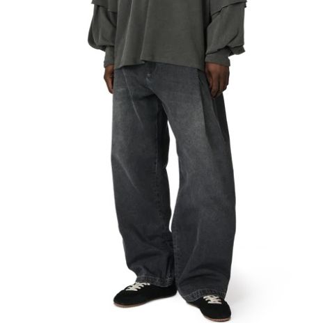 Seventh 440 Bermuda Jeans Grå