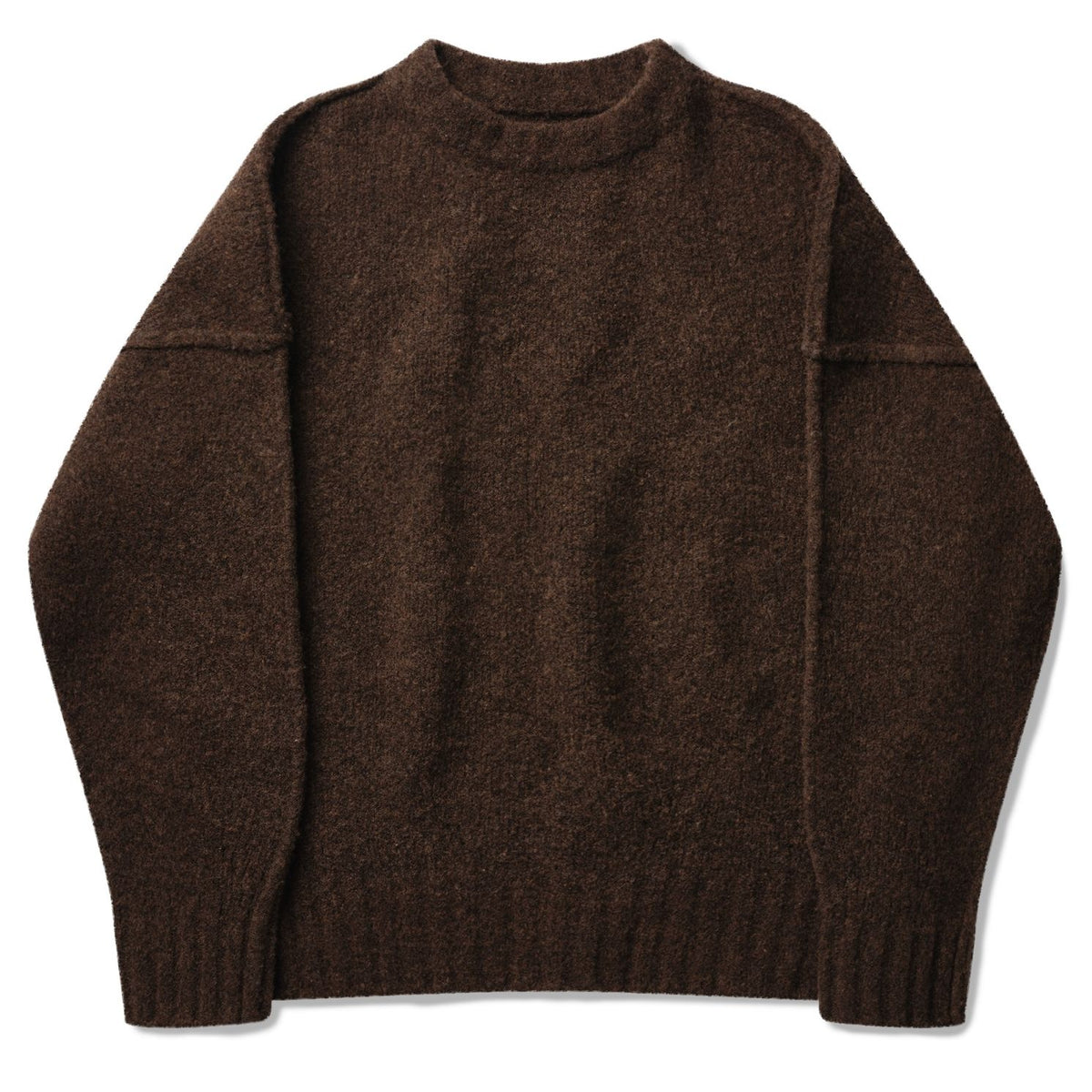 Seventh Wool Knit Sweater Brun