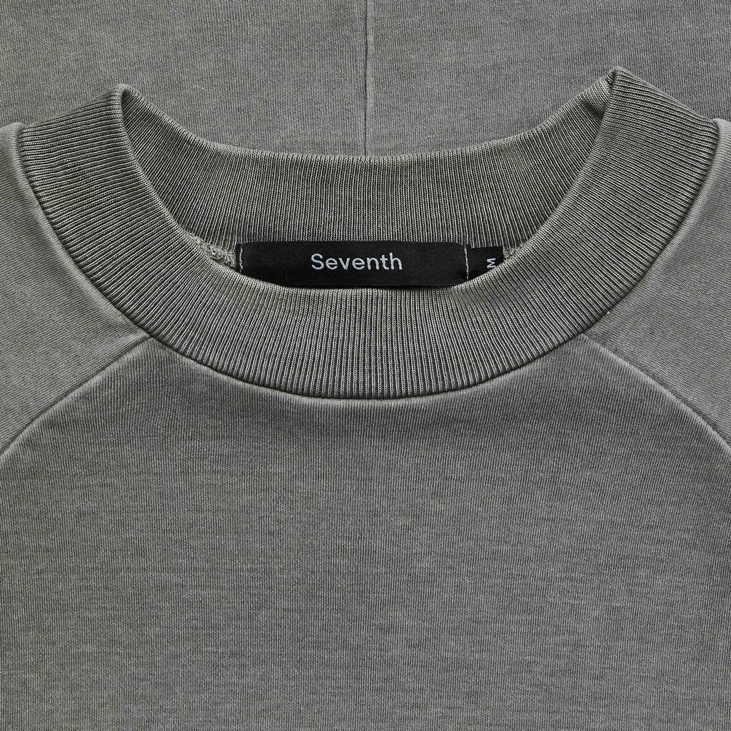Seventh Raglan Layered Langærmet T-shirt Antracit
