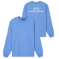 A.P.C. Hiver26 Langærmet T-shirt Blå
