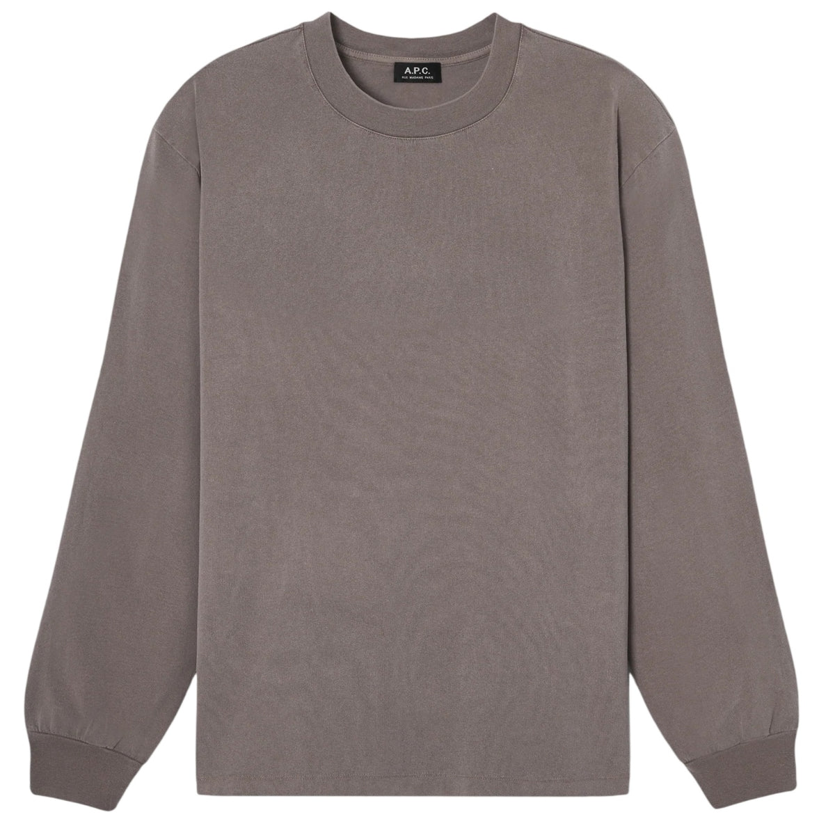 A.P.C. Hiver26 Langærmet T-shirt Brun