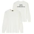A.P.C. Hiver26 Langærmet T-shirt Off White