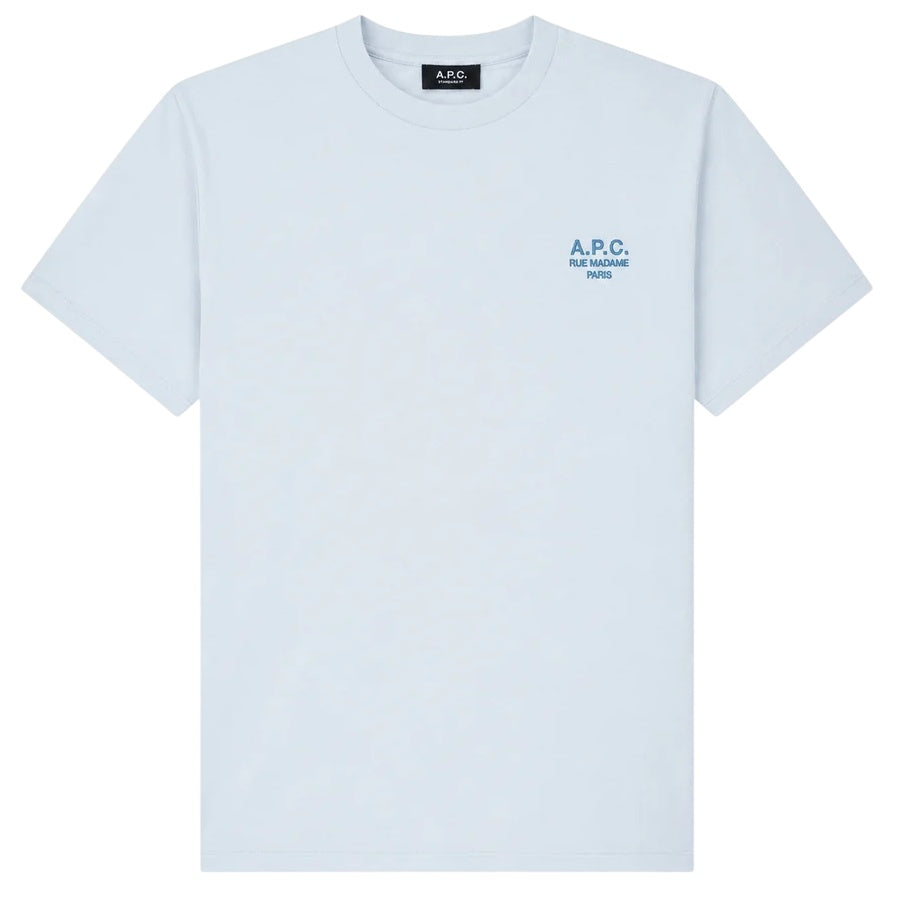 A.P.C. Standard Rue Madame T-shirt Lyseblå