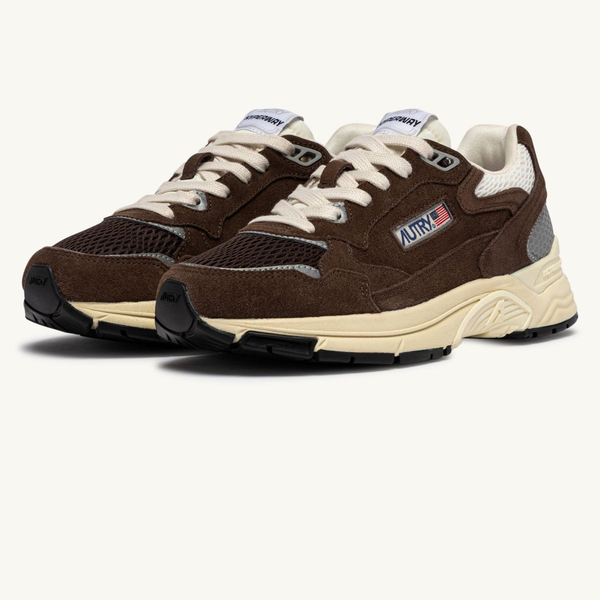 Autry Hyperway Low Sneaker Brun