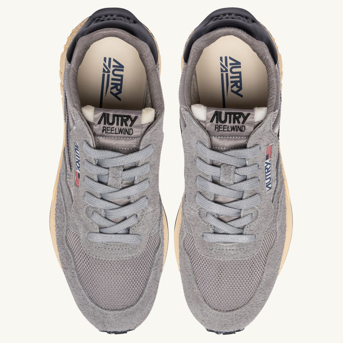 Autry Reelwind Low Sneaker Grå