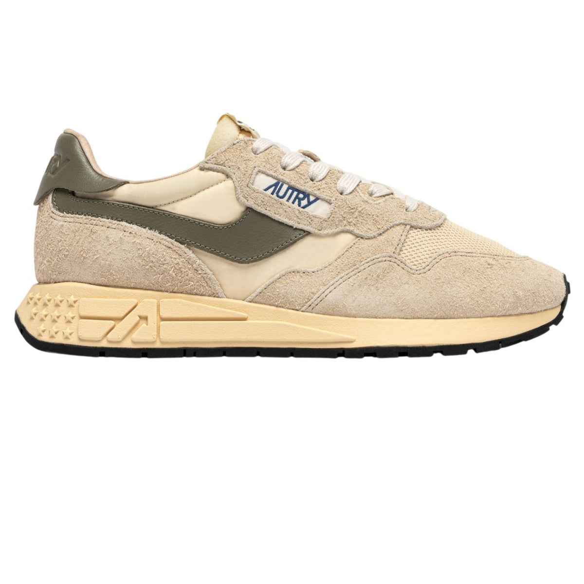 Autry Reelwind Low Sneaker Beige/Grøn