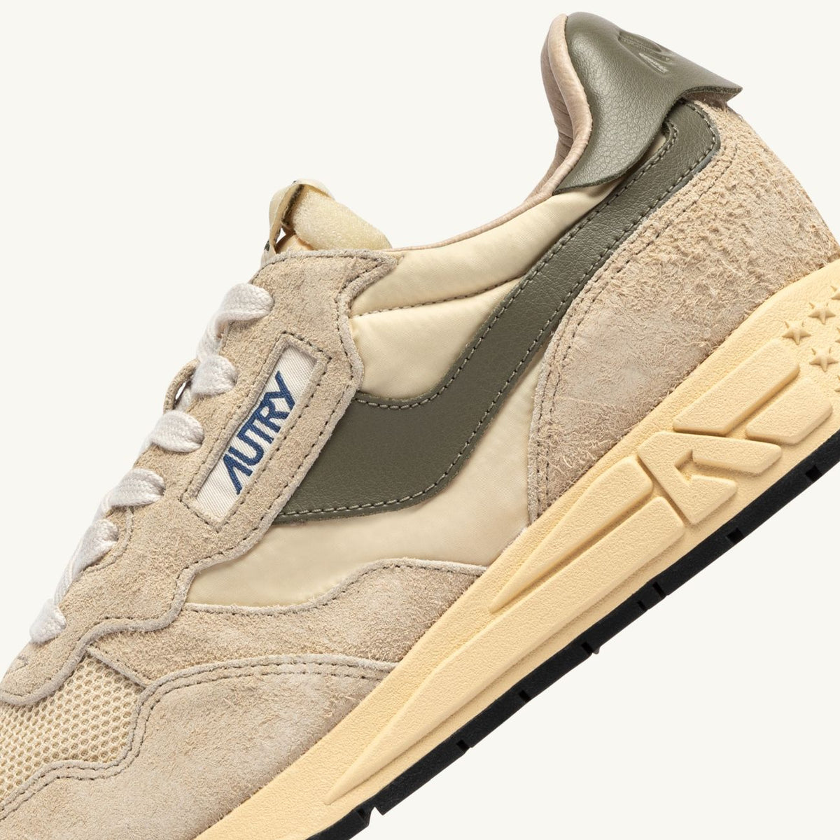 Autry Reelwind Low Sneaker Beige/Grøn