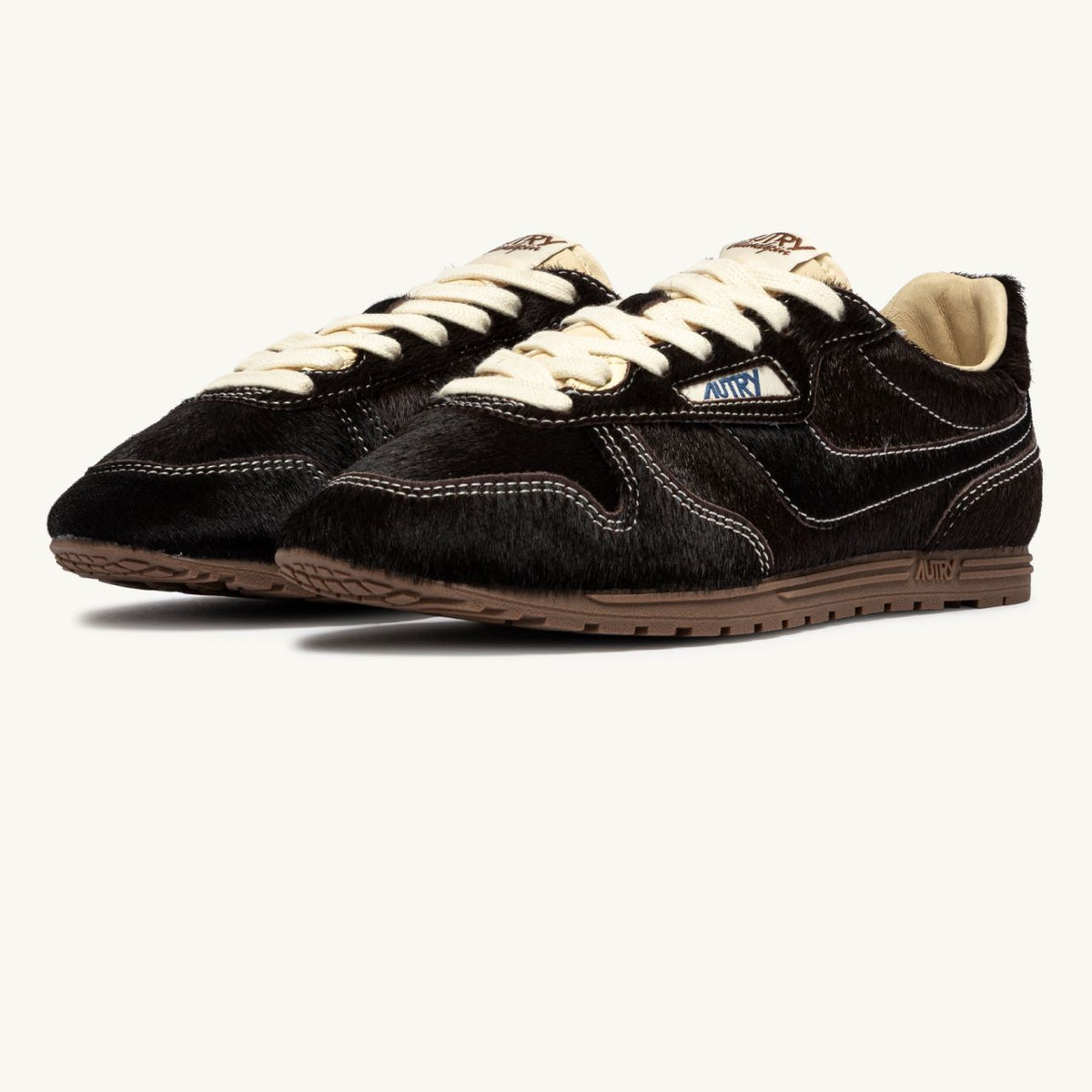 Autry Windspin Low Sneaker Mørkebrun