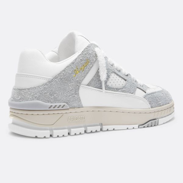Axel Arigato Area Lo Fluffy Sneaker Wit/Grijs