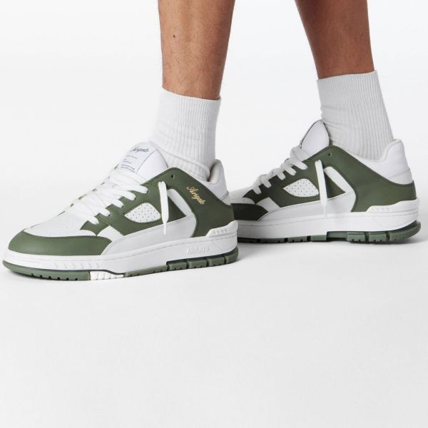 Axel Arigato Area Lo Sneaker Wit/Groen