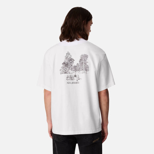 Axel Arigato Forest Sketch T-shirt Hvid