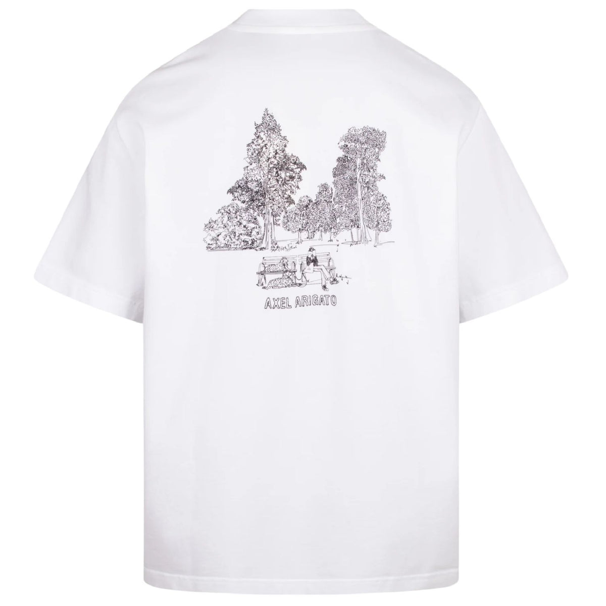 Axel Arigato Forest Sketch T-shirt Hvid
