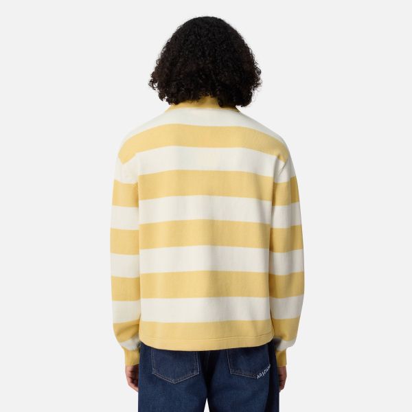 Axel Arigato Frey Polo Sweater Geel/Off White