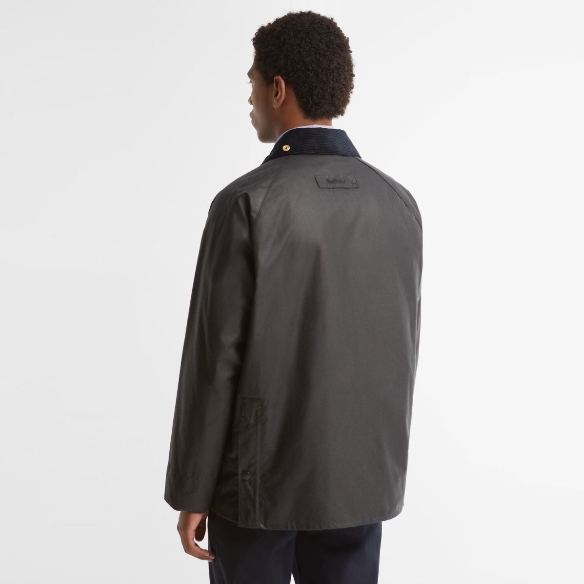 Barbour Icons Bedale Voksjakke Navy