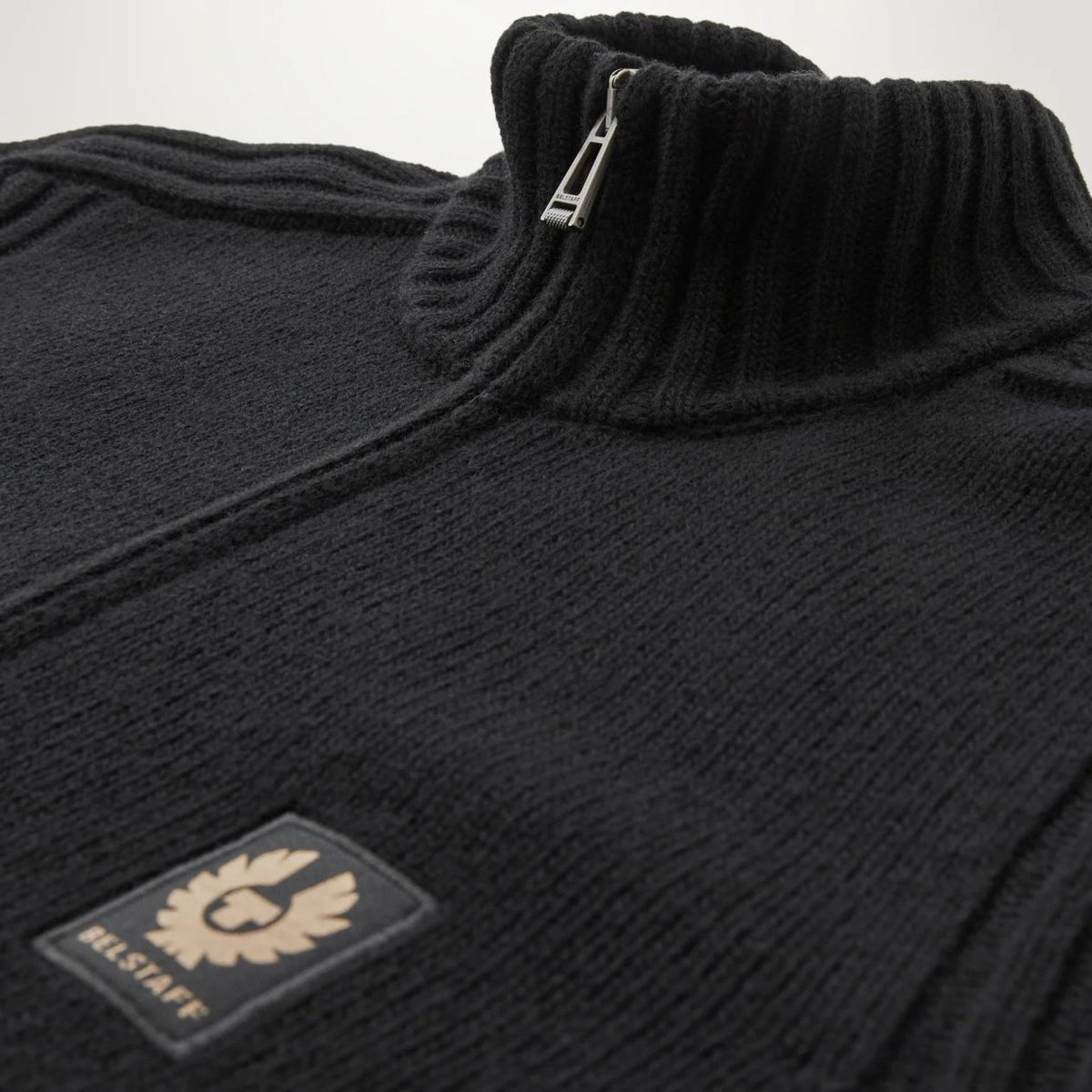 Belstaff Watch Knitted Vest Zwart