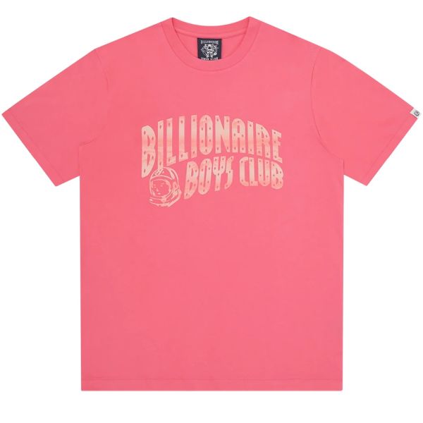 Billionaire Boys Club Mountain Fill Arch Logo T-shirt Roze